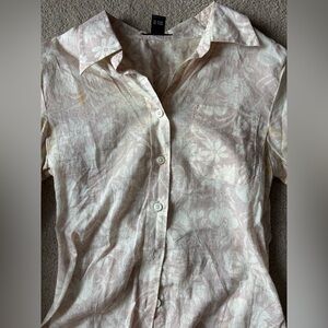 Club Monaco floral shirt